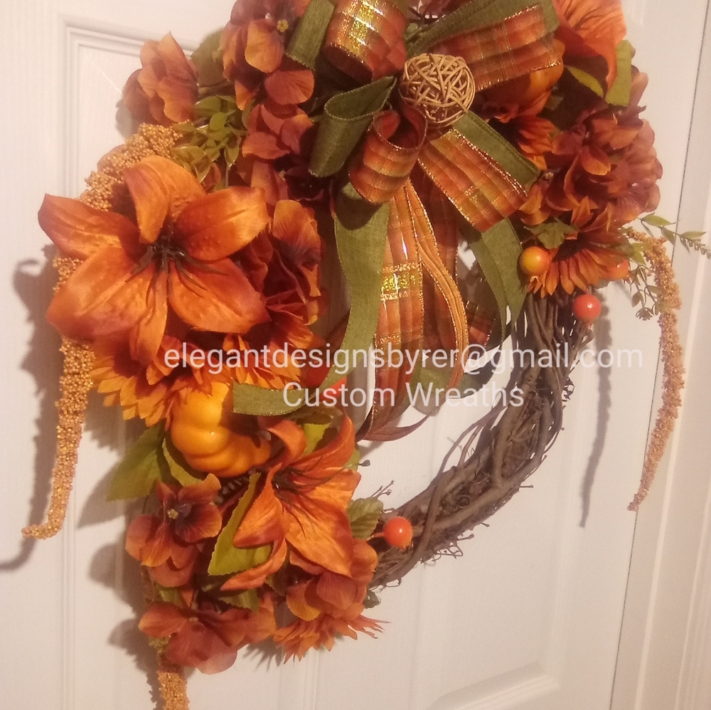 Fall Wreath - Picture 3 of 3